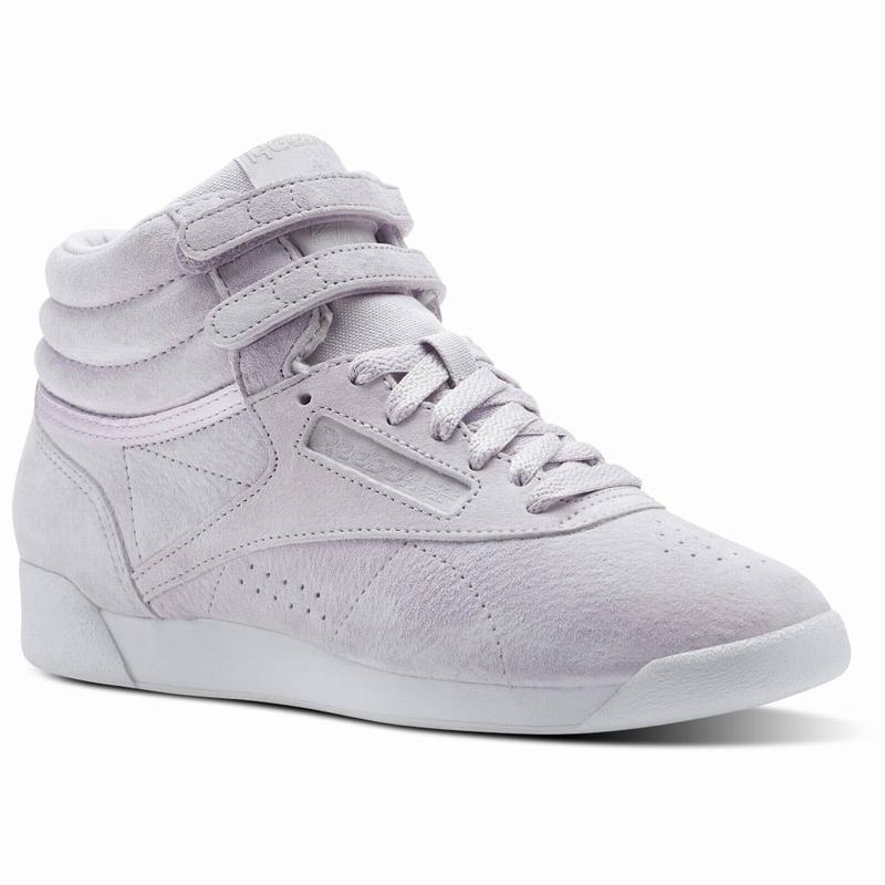 Reebok Freestyle Hi Nbk Tenisky Damske - Nachový/Biele HZ4312XZ